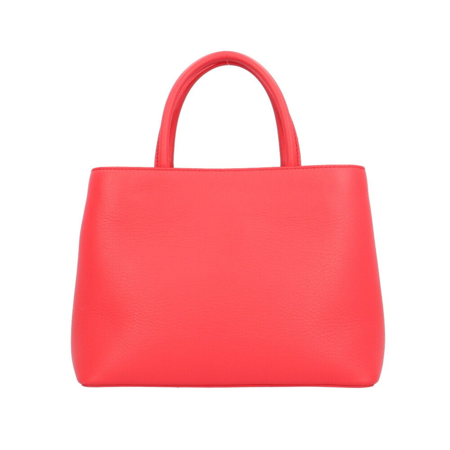 Fendi 2Jours Red Leather Shopper Bag