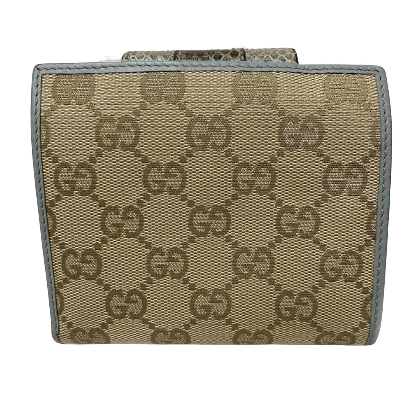 Gucci GG canvas Beige Canvas Wallet Accessories