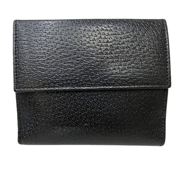 Gucci G Logo Black Leather Wallet Accessories