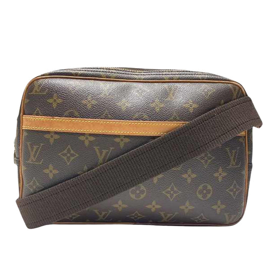 Louis Vuitton Reporter pm Brown Canvas Shoulder Bag