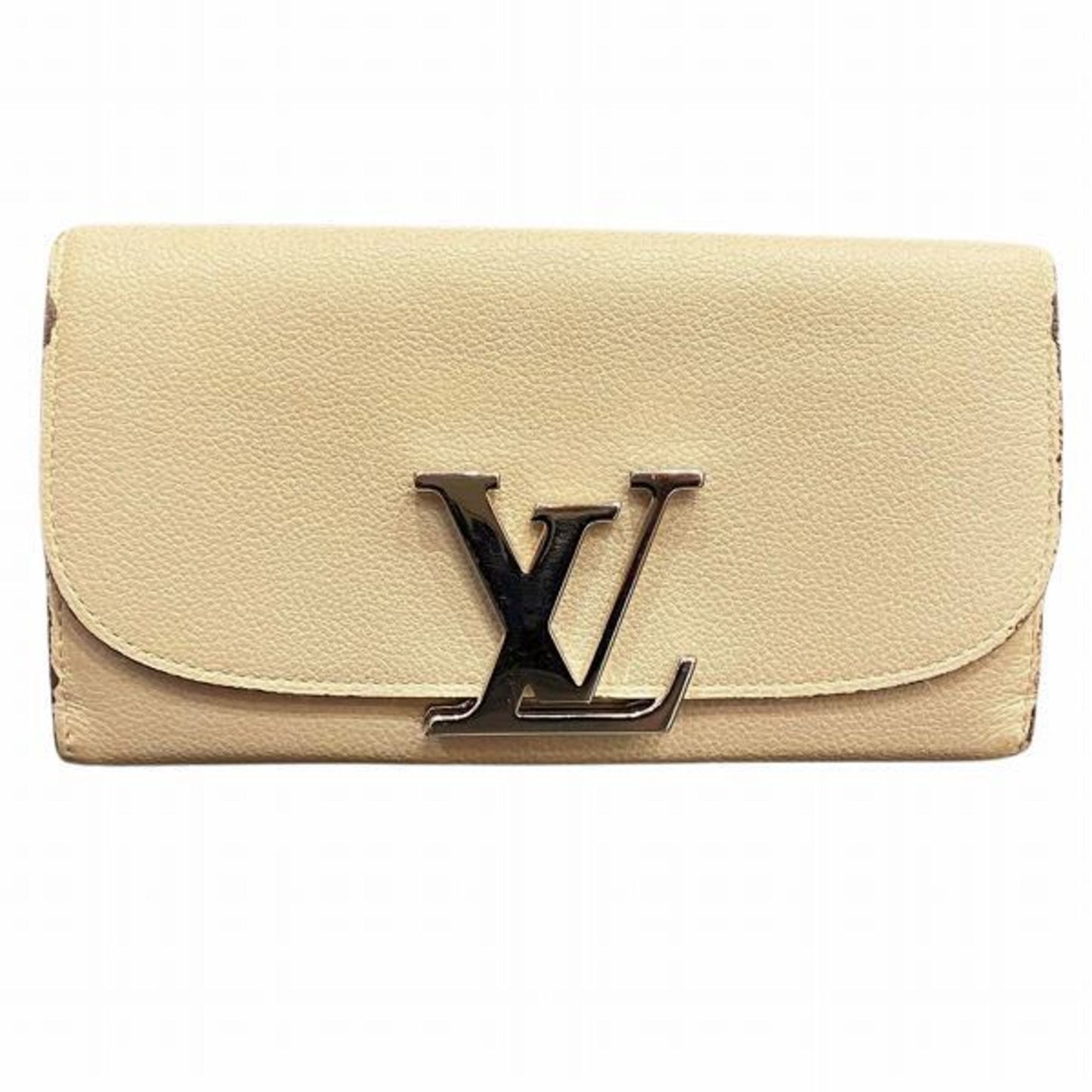 Louis Vuitton Capucines White Leather Wallet Accessories