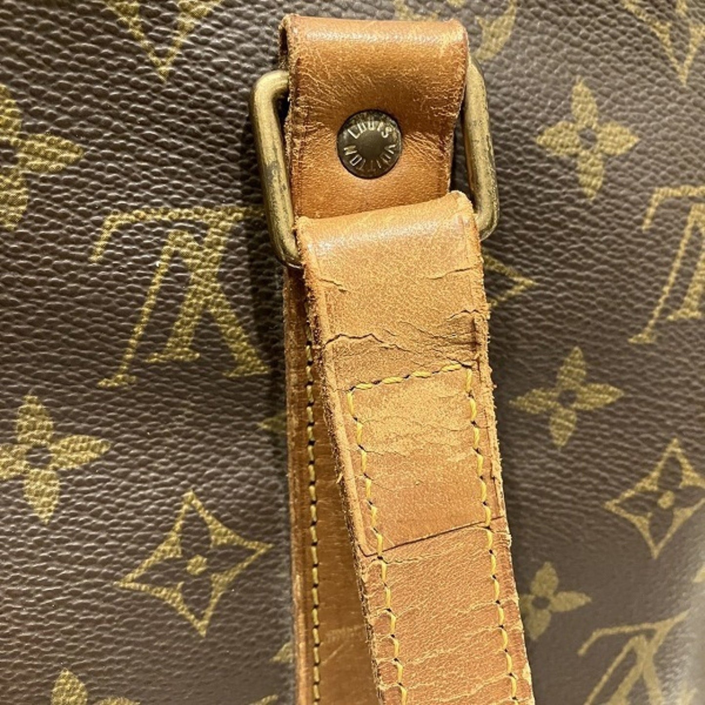 Louis Vuitton Flânerie Brown Canvas Tote Bag