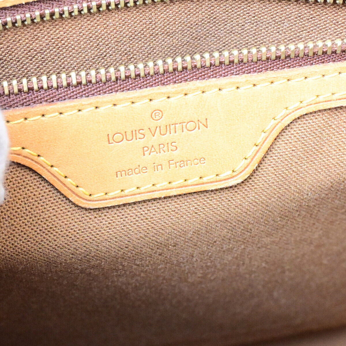 Louis Vuitton Vavin GM Brown Canvas Shoulder Bag