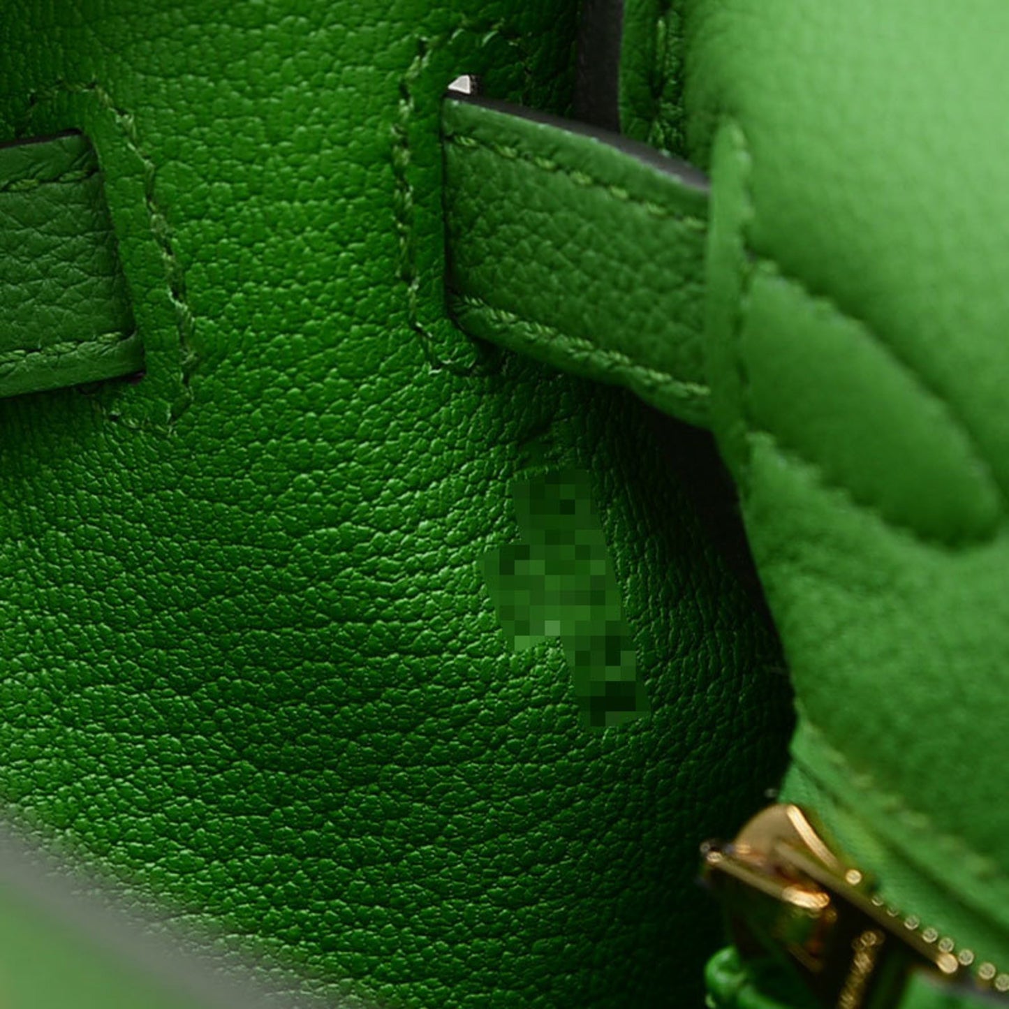 Hermès Kelly 25 Green Leather Hand Bag