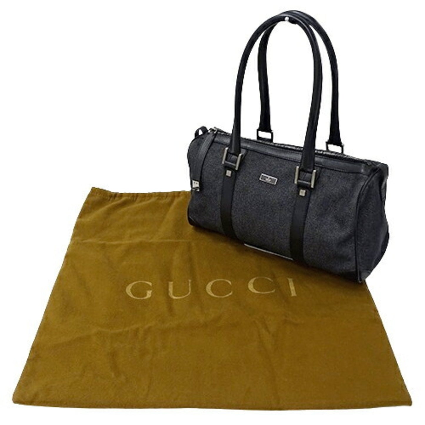 Gucci GG canvas Black Canvas Hand Bag