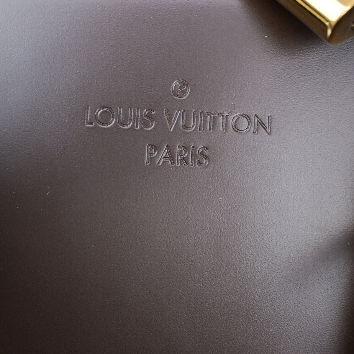 Louis Vuitton Verona Brown Canvas Hand Bag