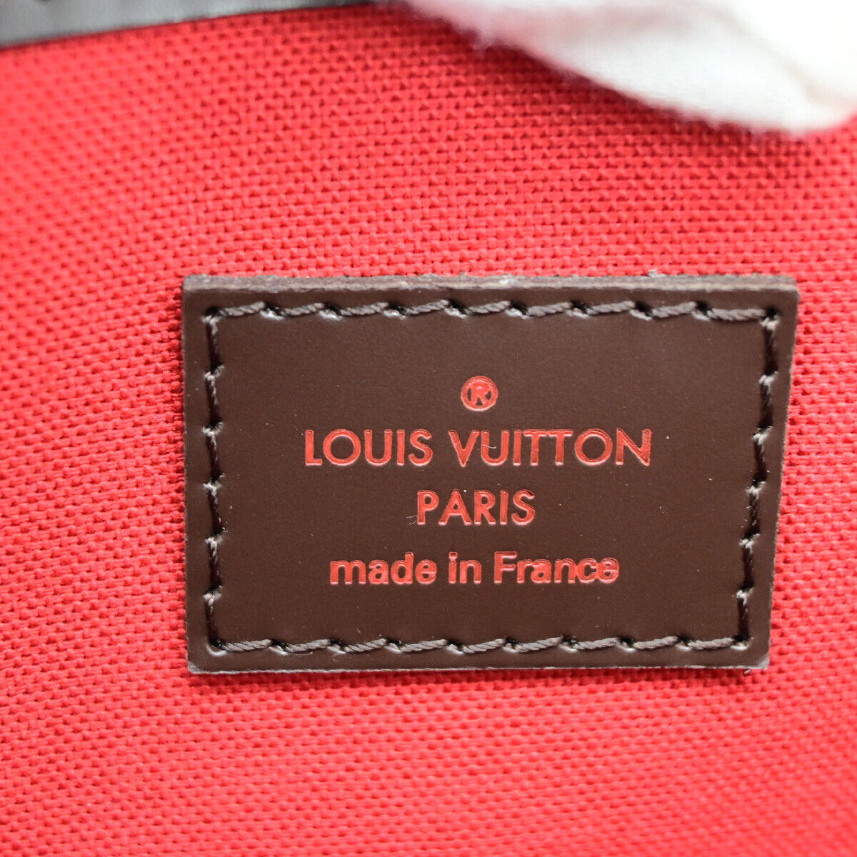 Louis Vuitton Verona Brown Canvas Hand Bag