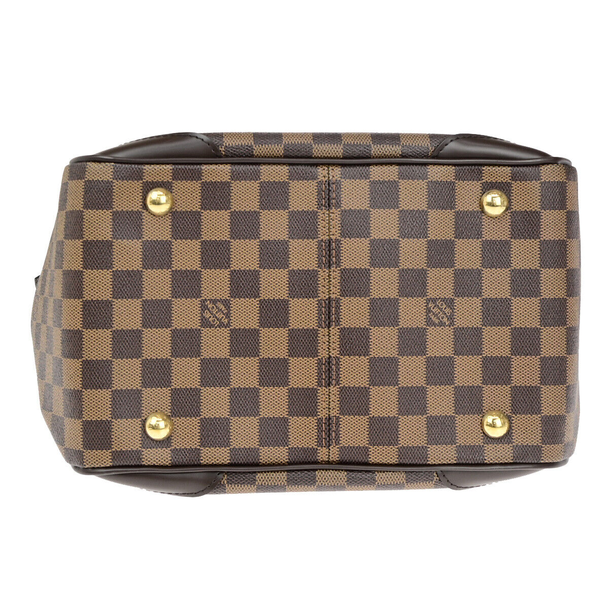 Louis Vuitton Verona Brown Canvas Hand Bag