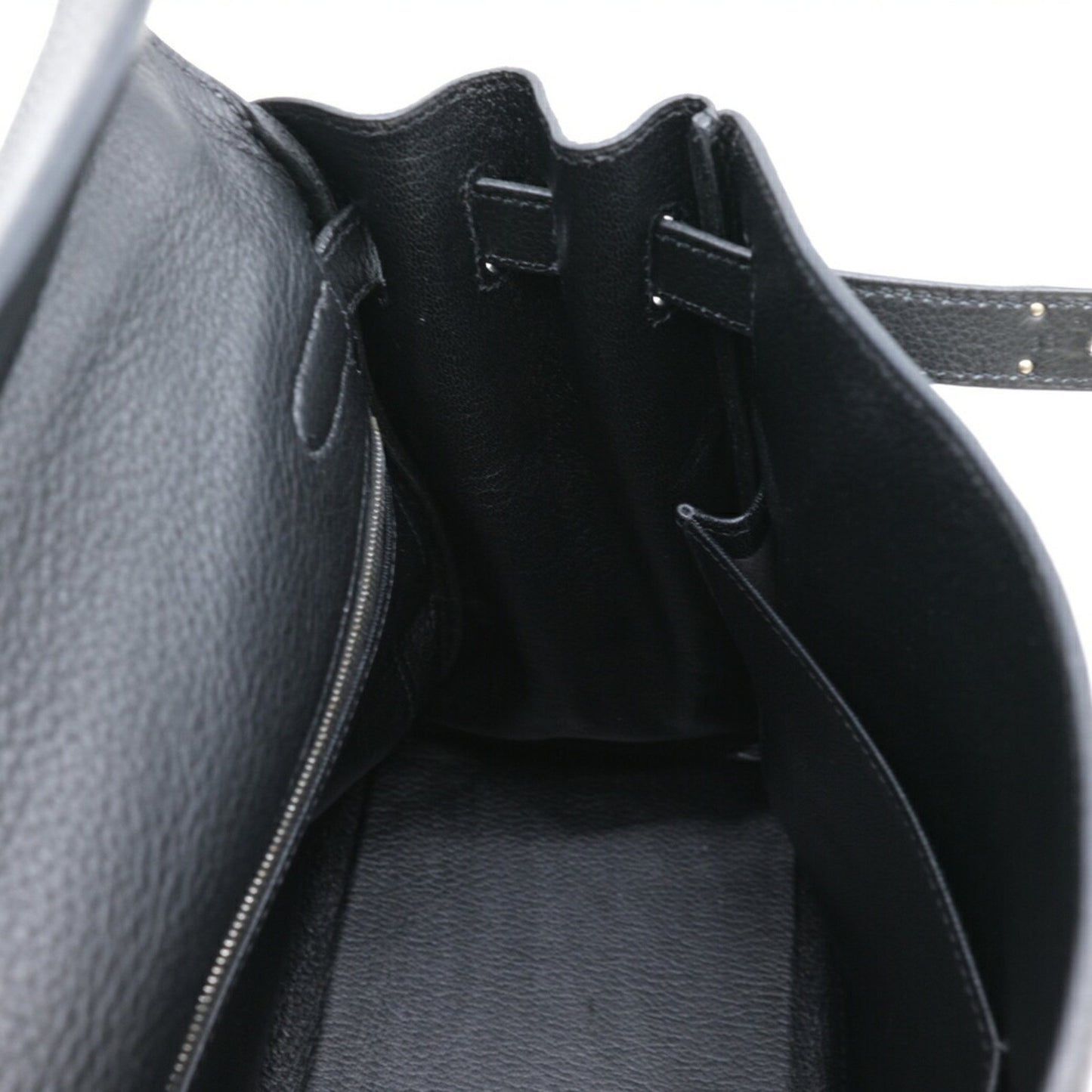 Hermès Kelly 32 Black Leather Hand Bag