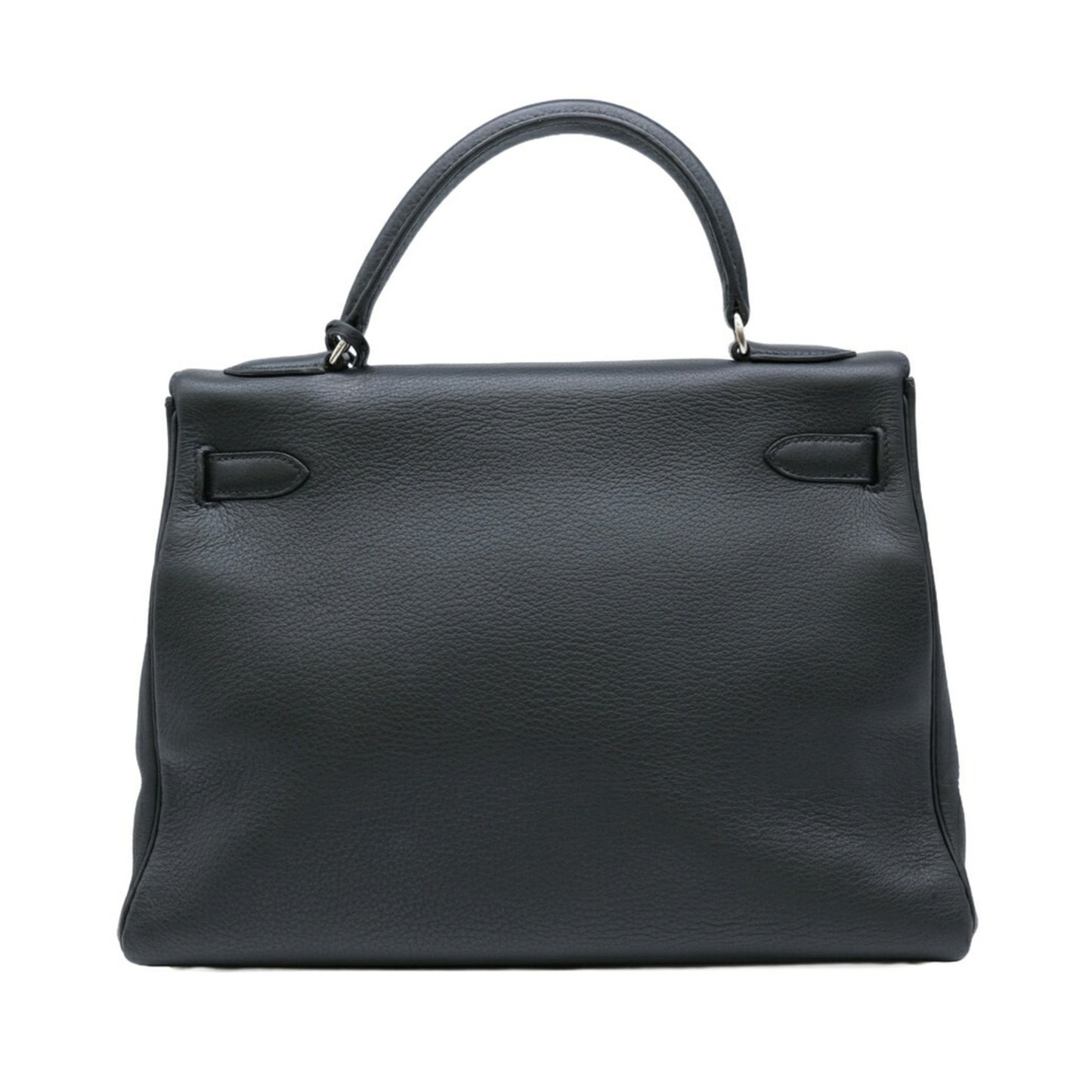 Hermès Kelly 32 Black Leather Hand Bag