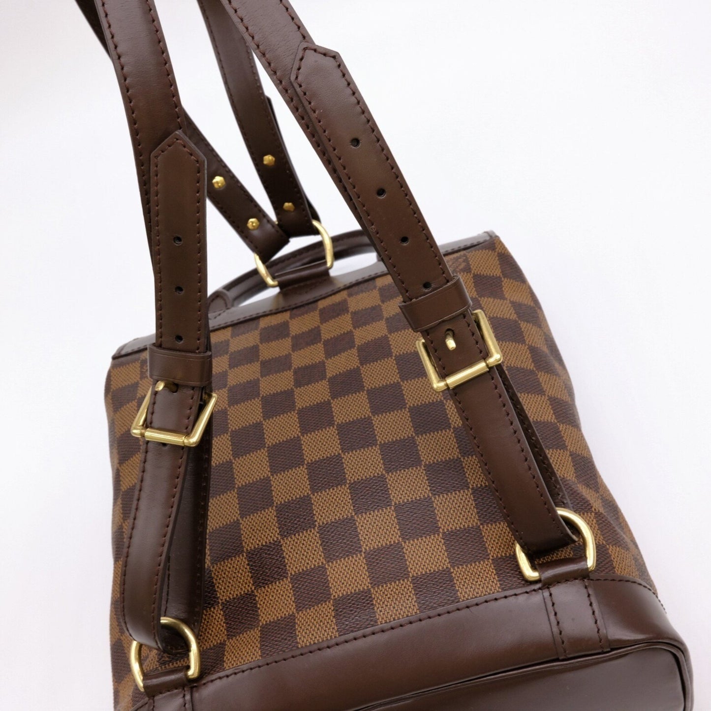 Louis Vuitton Soho Brown Canvas Backpack Bag