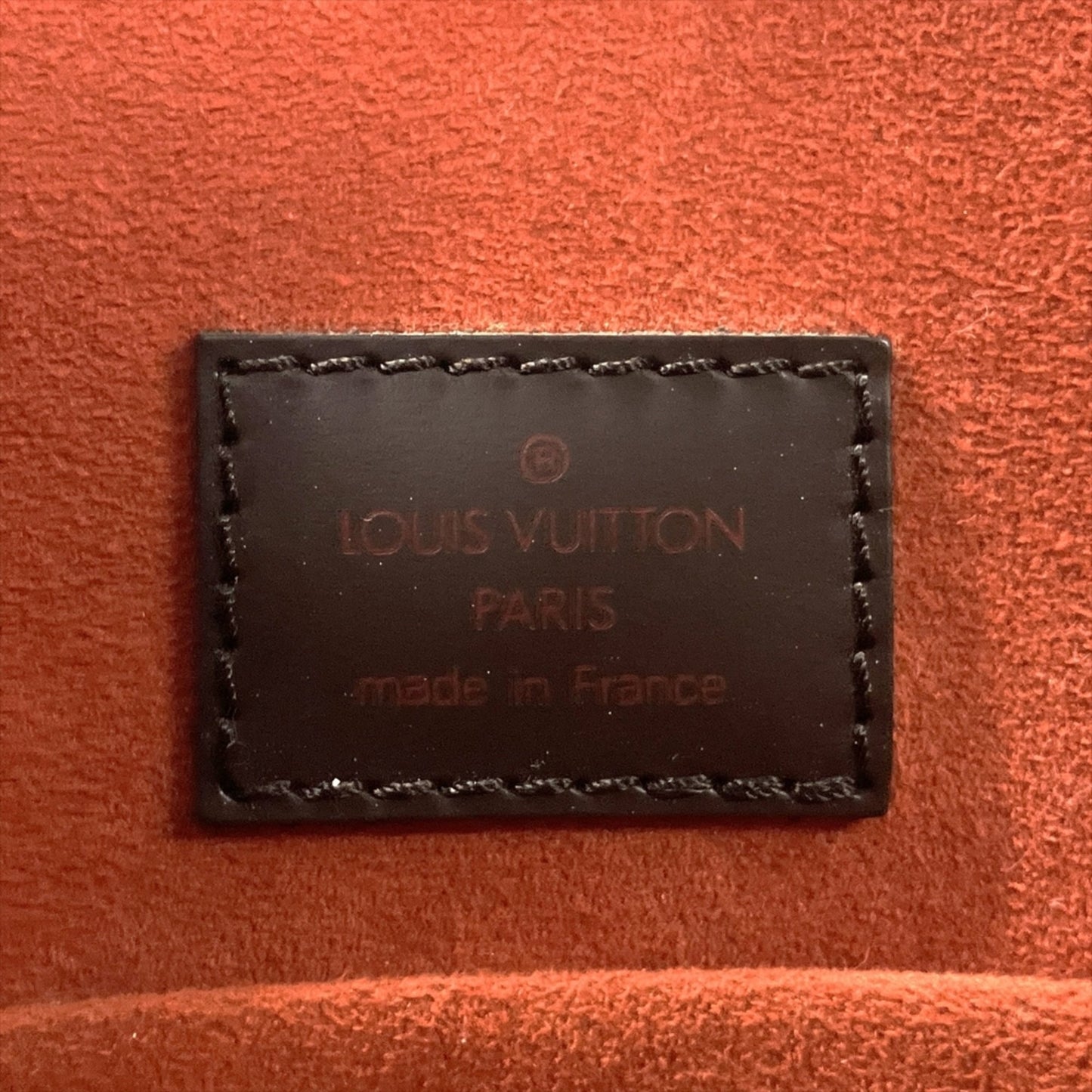 Louis Vuitton Sac Plat Brown Canvas Tote Bag