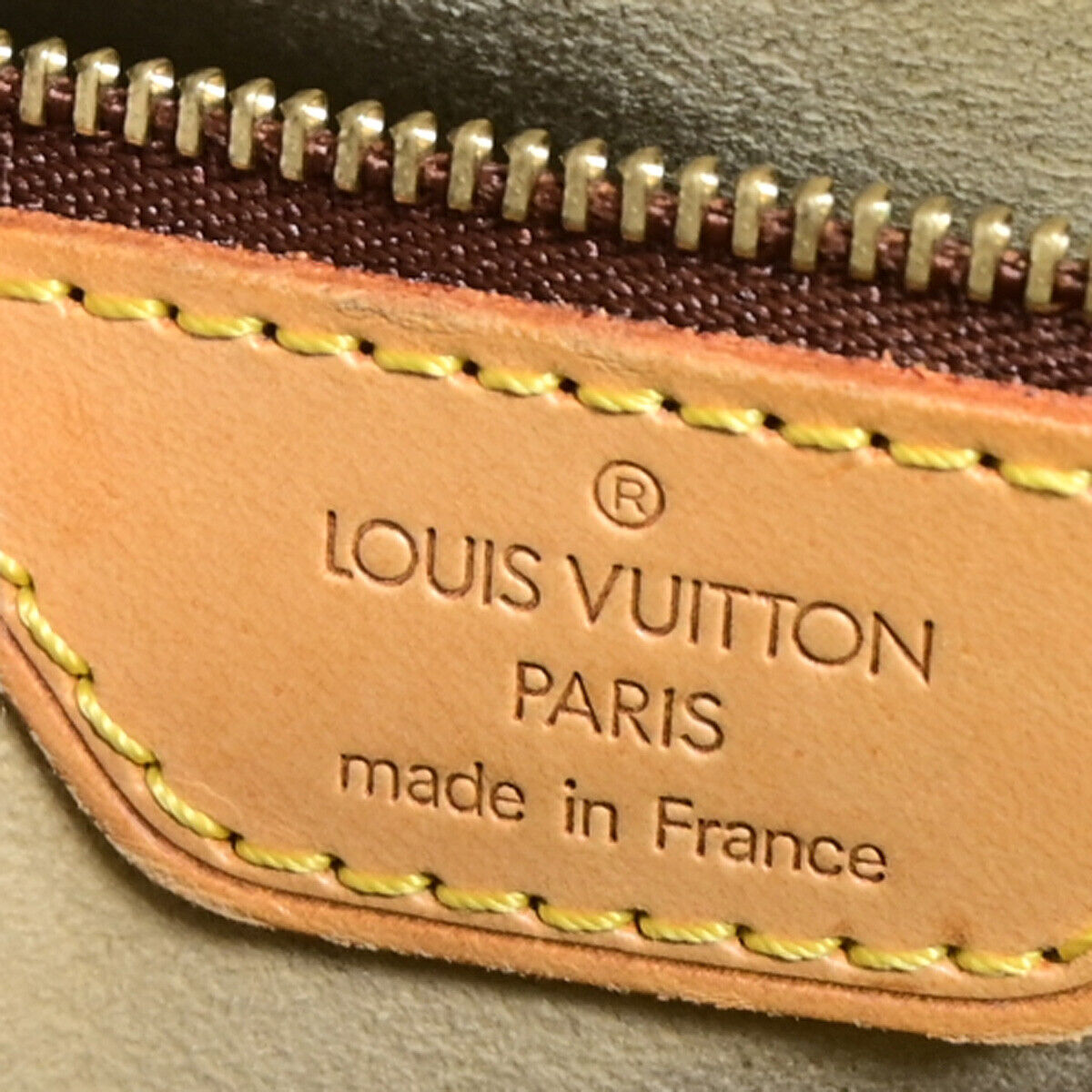 Louis Vuitton Looping MM Brown Canvas Shoulder Bag