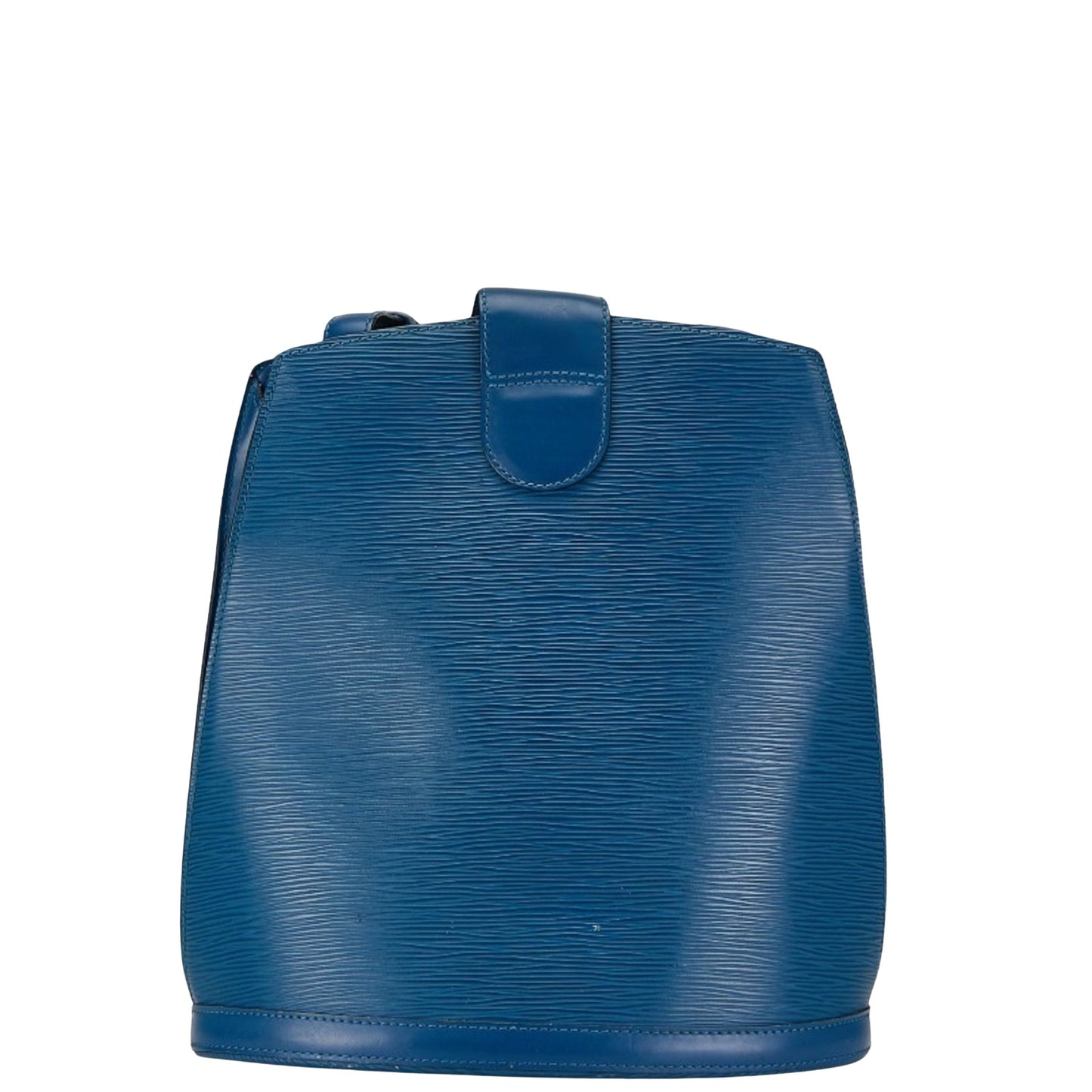 Louis Vuitton Cluny Blue Leather Shoulder Bag