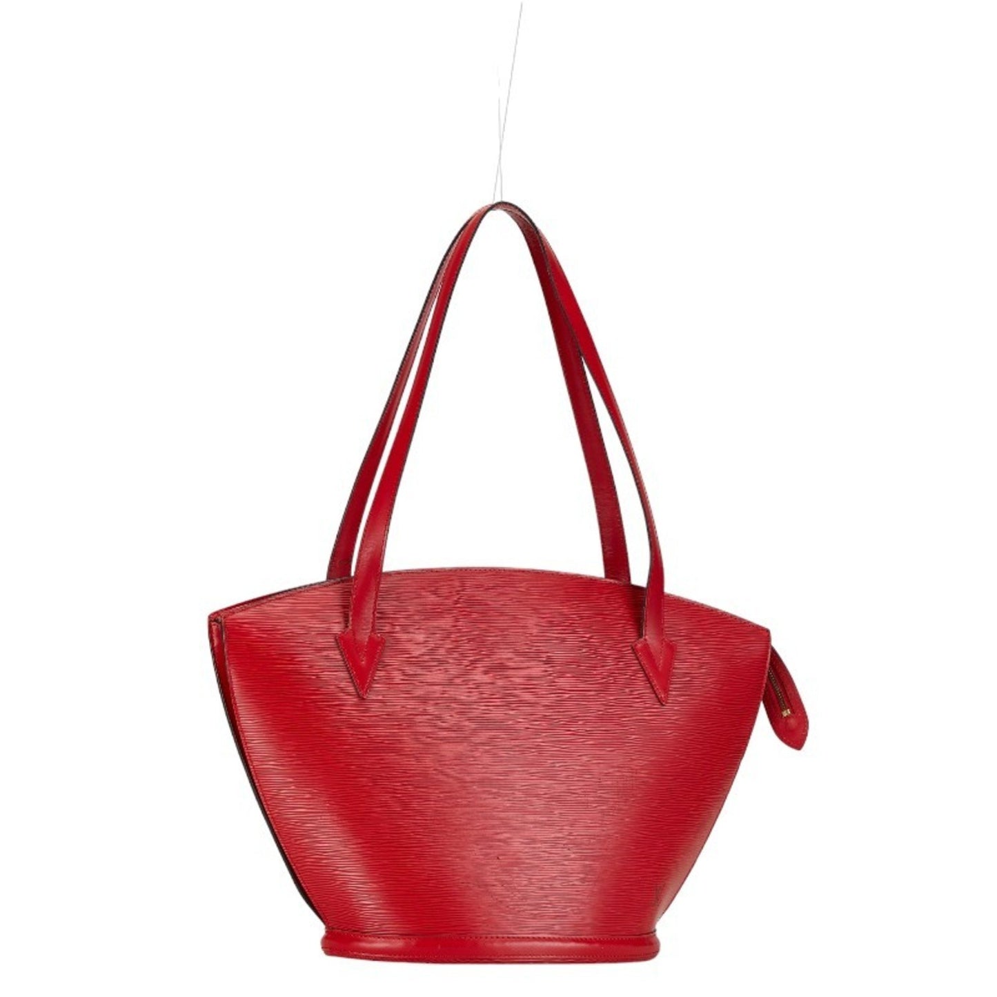 Louis Vuitton Saint Jacques Red Leather Shoulder Bag