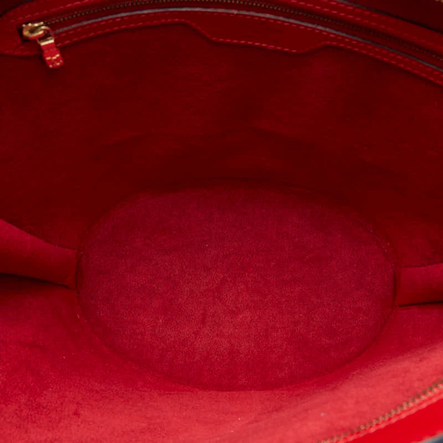 Louis Vuitton Saint Jacques Red Leather Shoulder Bag