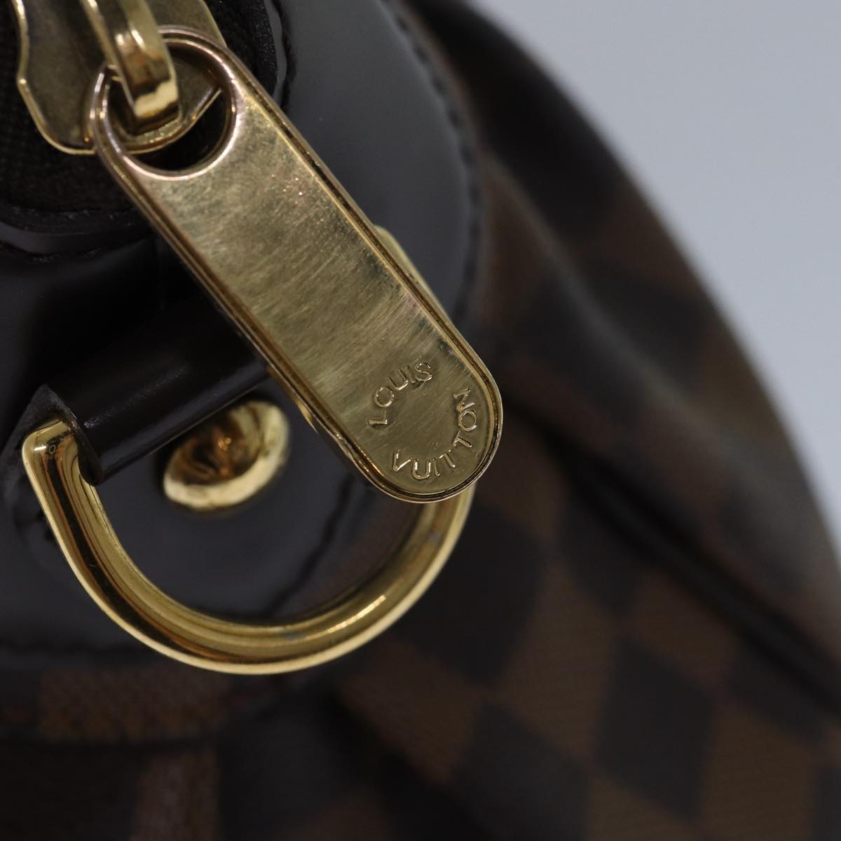 Louis Vuitton Trevi Brown Canvas Hand Bag