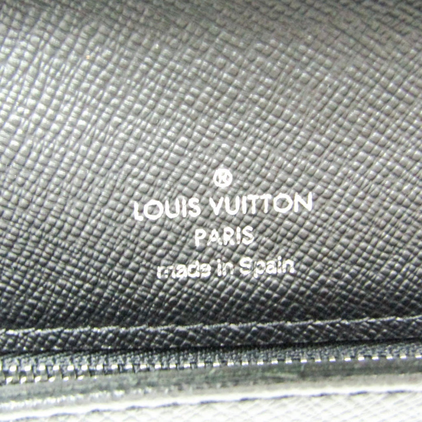 Louis Vuitton Selenga Black Leather Clutch Bag