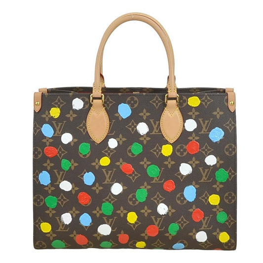 Louis Vuitton On The Go Brown Canvas Tote Bag