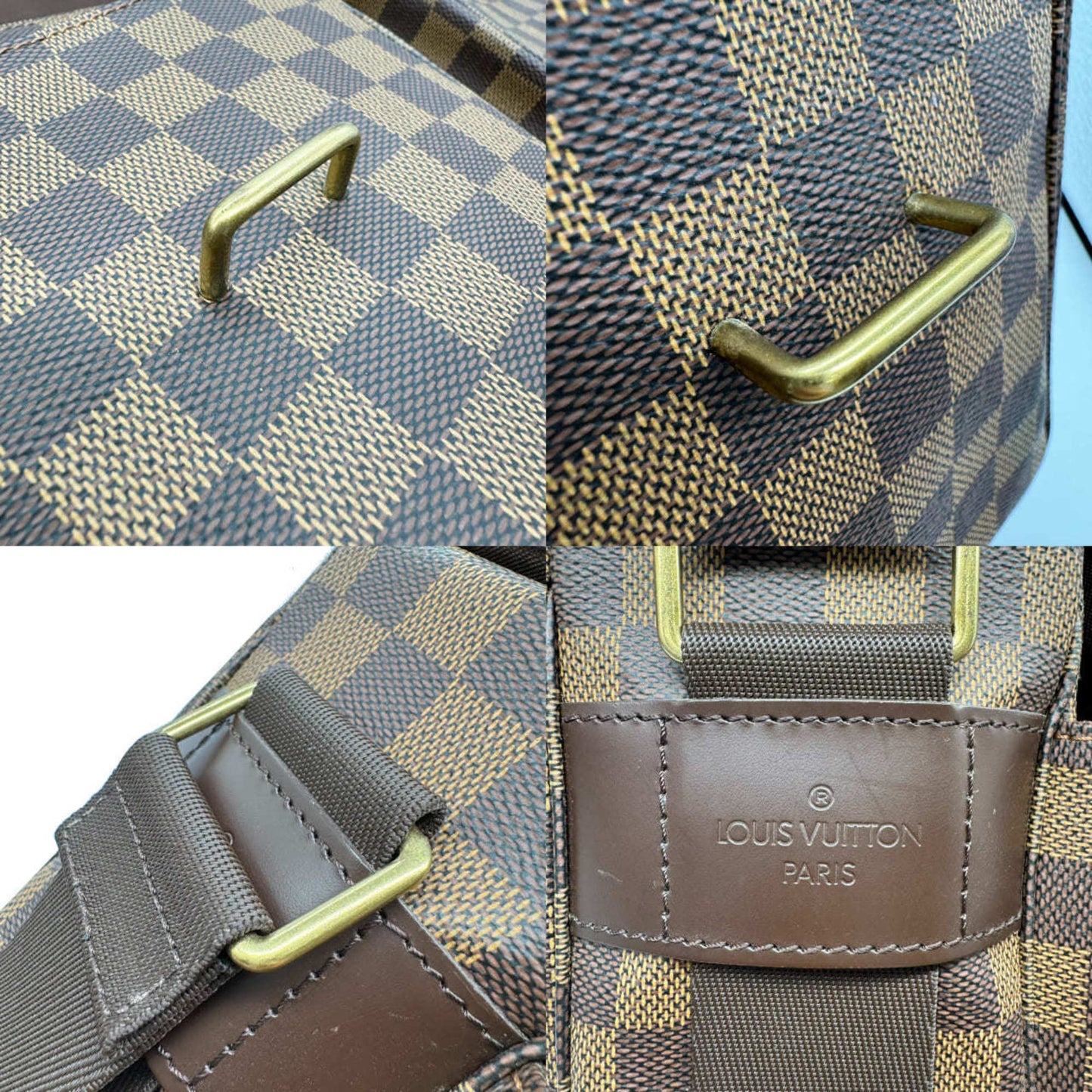 Louis Vuitton Broadway Brown Canvas Shoulder Bag