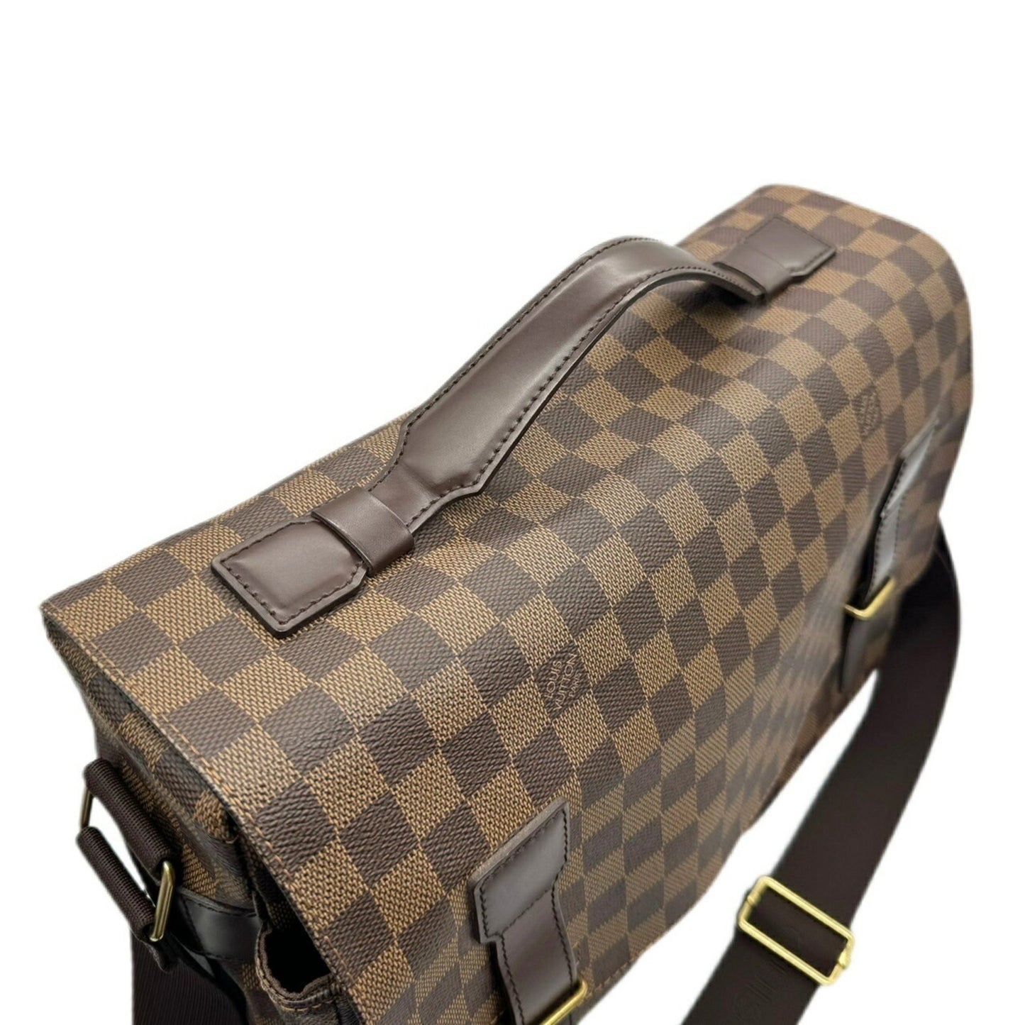 Louis Vuitton Broadway Brown Canvas Shoulder Bag