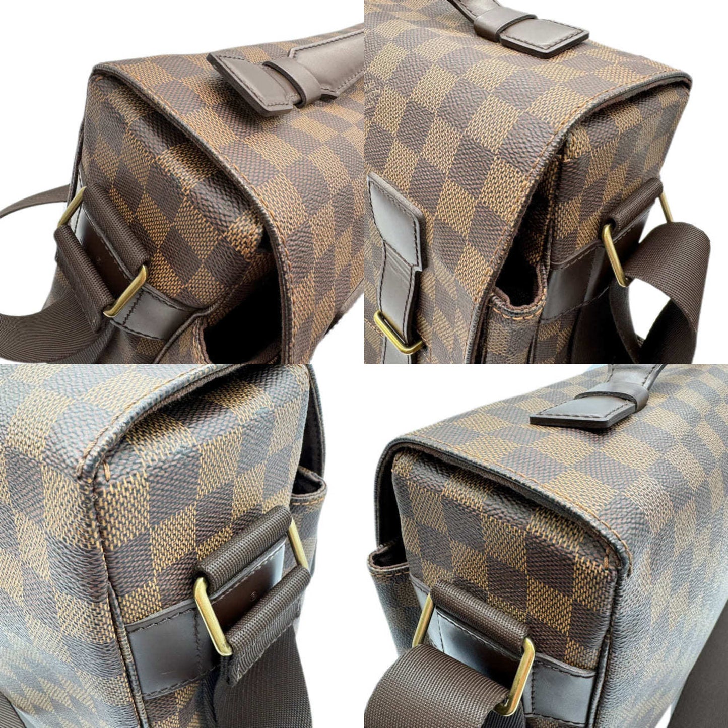 Louis Vuitton Broadway Brown Canvas Shoulder Bag