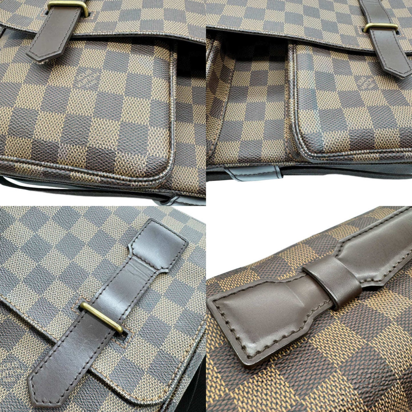 Louis Vuitton Broadway Brown Canvas Shoulder Bag