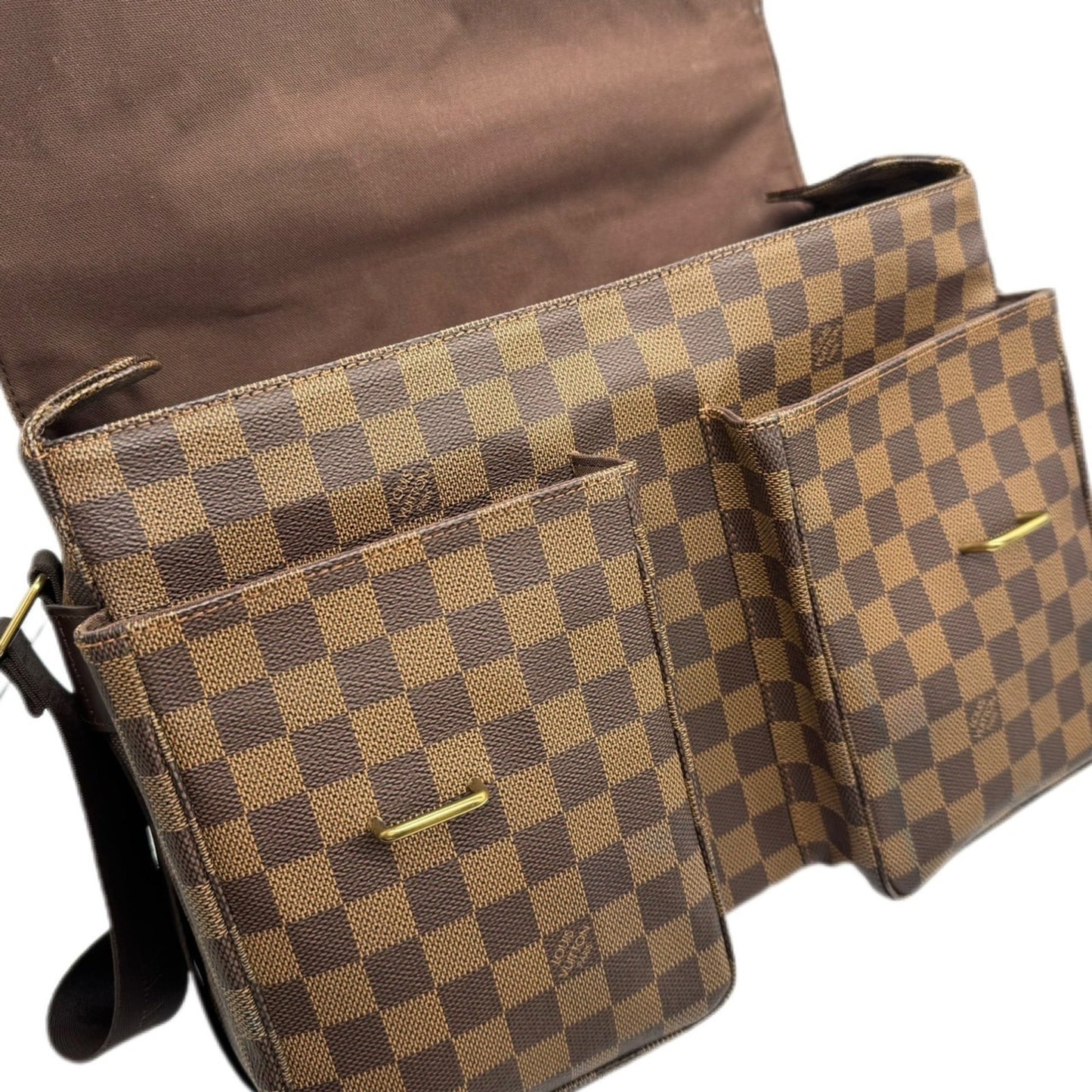 Louis Vuitton Broadway Brown Canvas Shoulder Bag