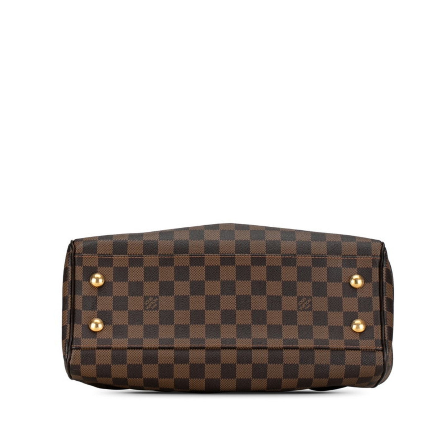 Louis Vuitton Trevi Brown Canvas Shoulder Bag