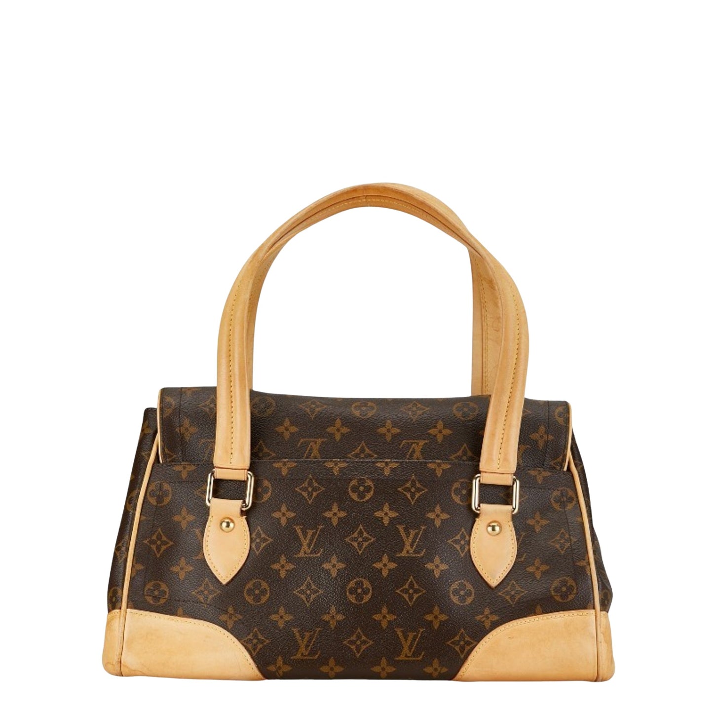 Louis Vuitton Beverly Brown Canvas Shoulder Bag