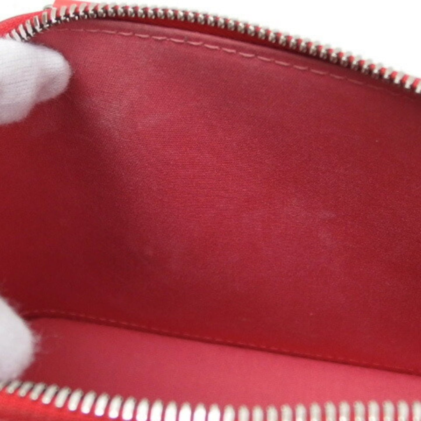 Louis Vuitton Alma BB Red Patent Leather Hand Bag