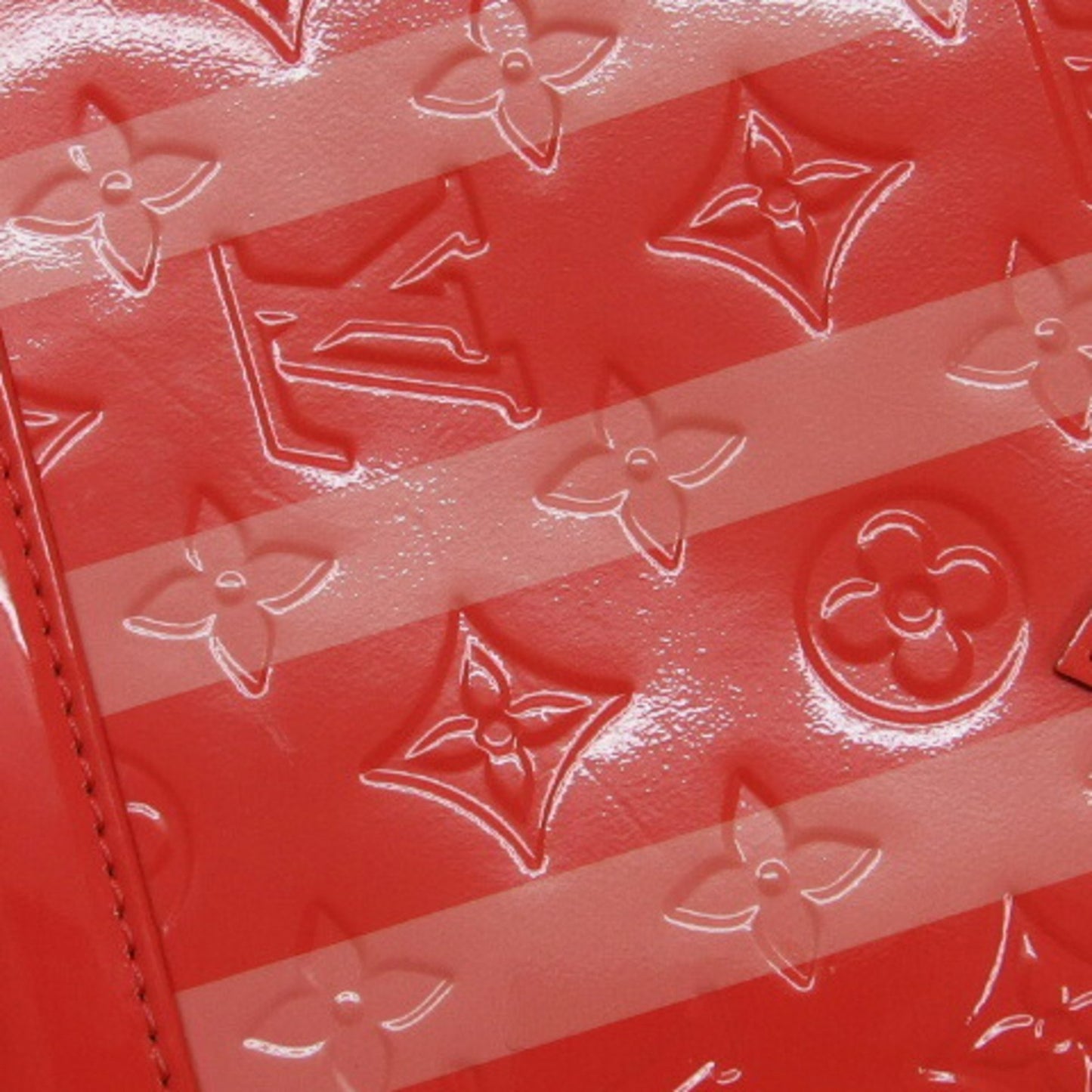 Louis Vuitton Alma BB Red Patent Leather Hand Bag