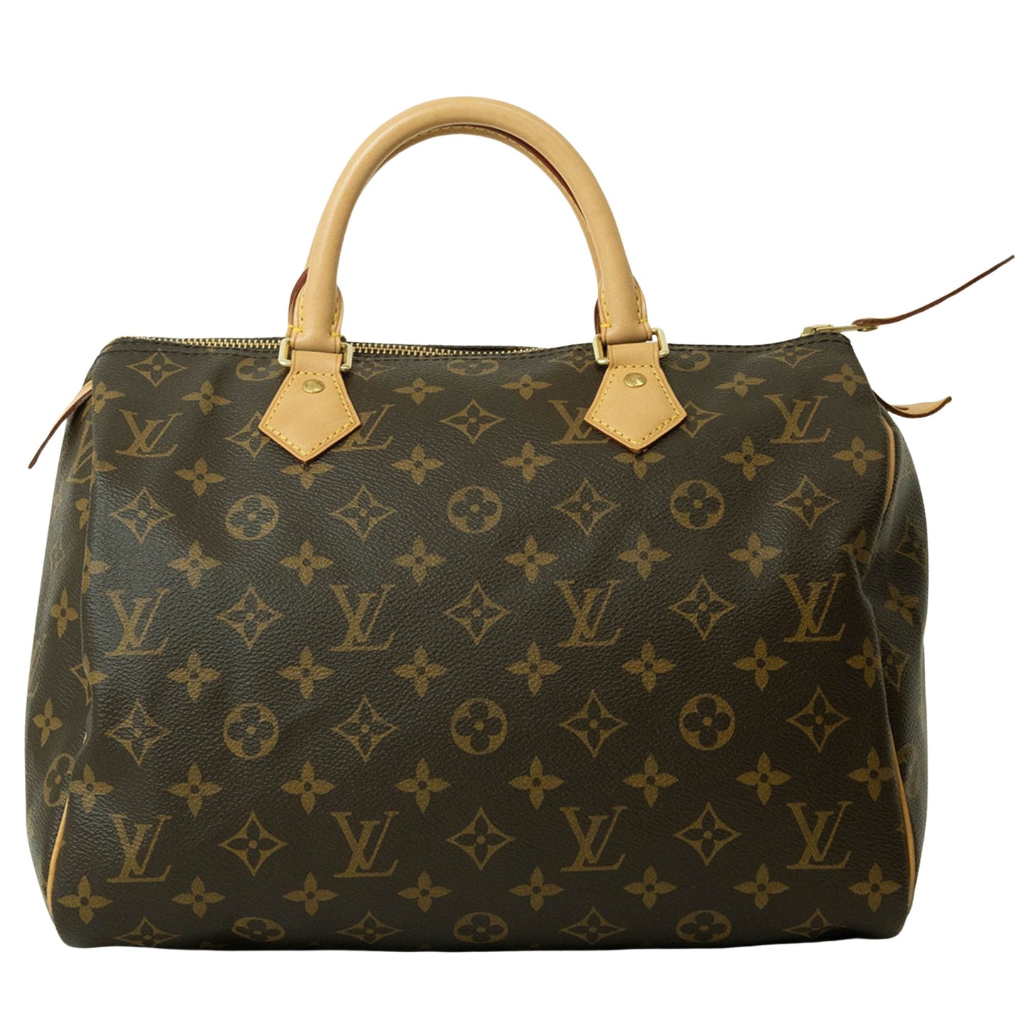 Louis Vuitton Speedy 30 Brown Canvas Hand Bag