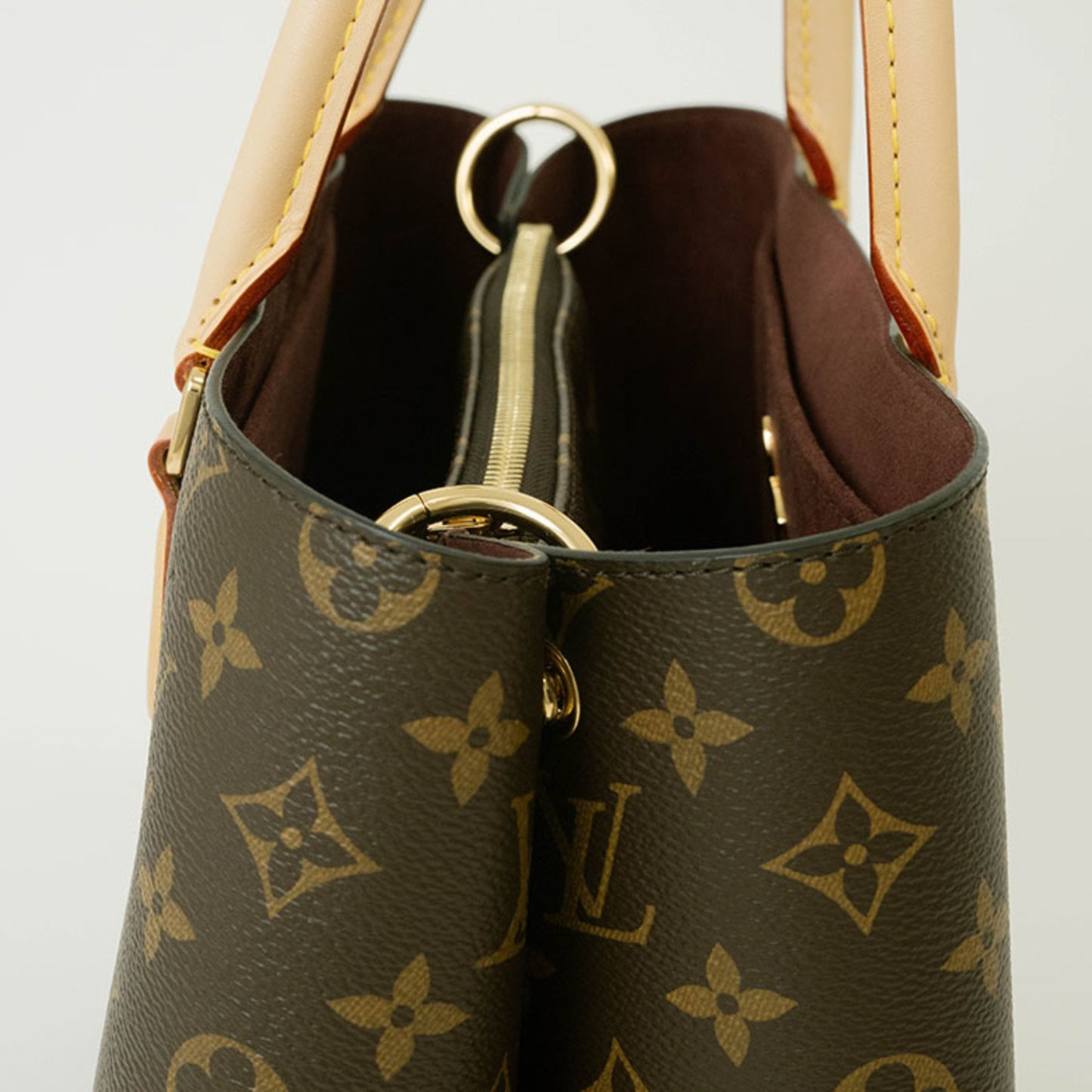 Louis Vuitton Flower Brown Canvas Tote Bag