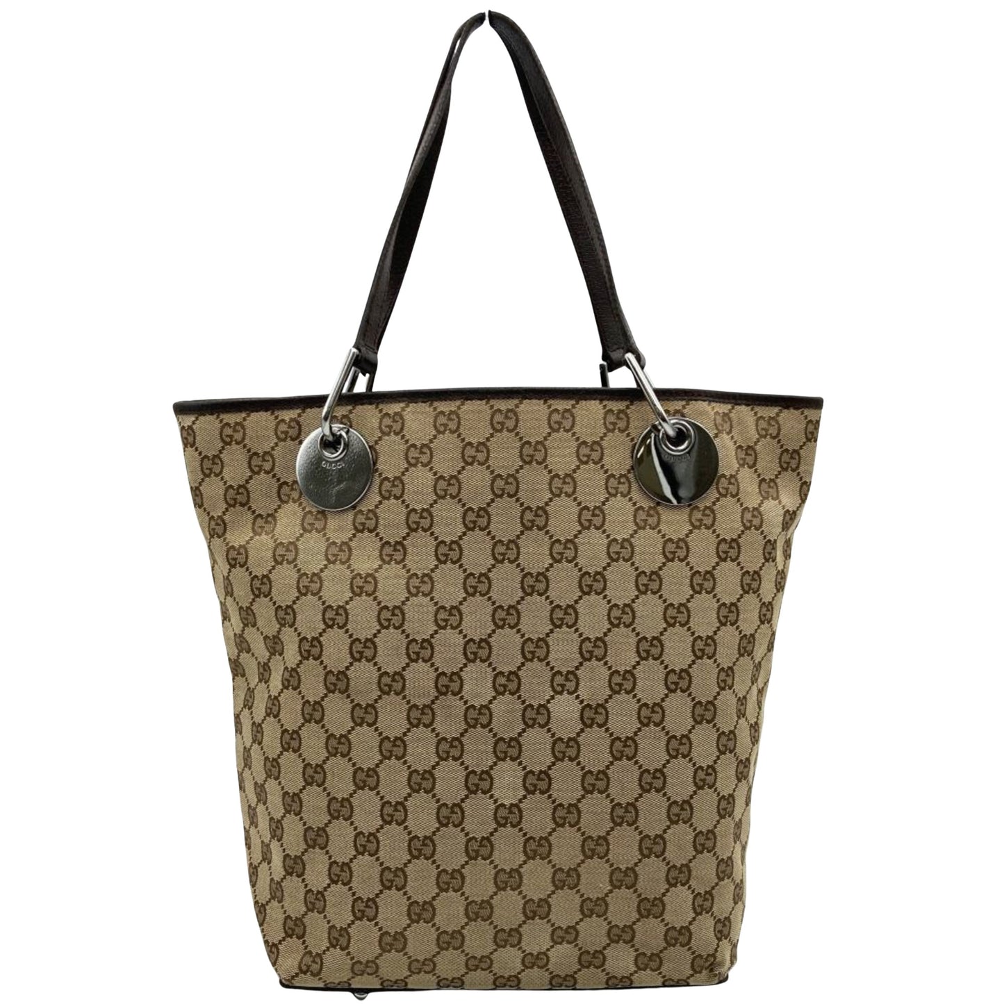 Gucci GG canvas Beige Canvas Tote Bag