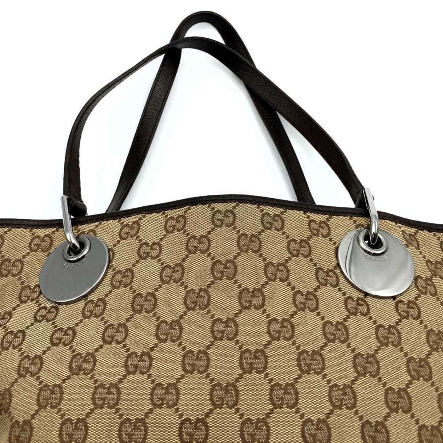 Gucci GG canvas Beige Canvas Tote Bag