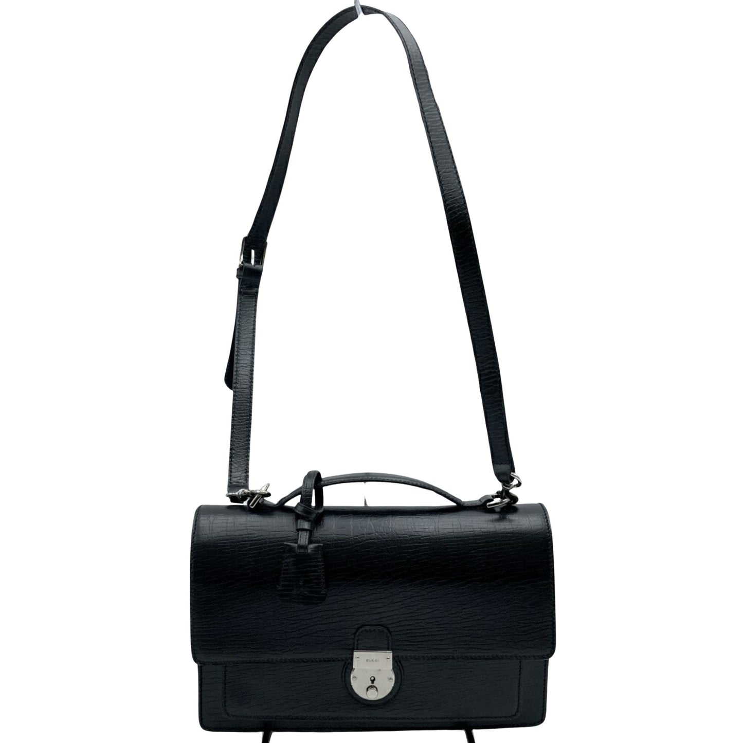 Gucci Black Leather Shoulder Bag