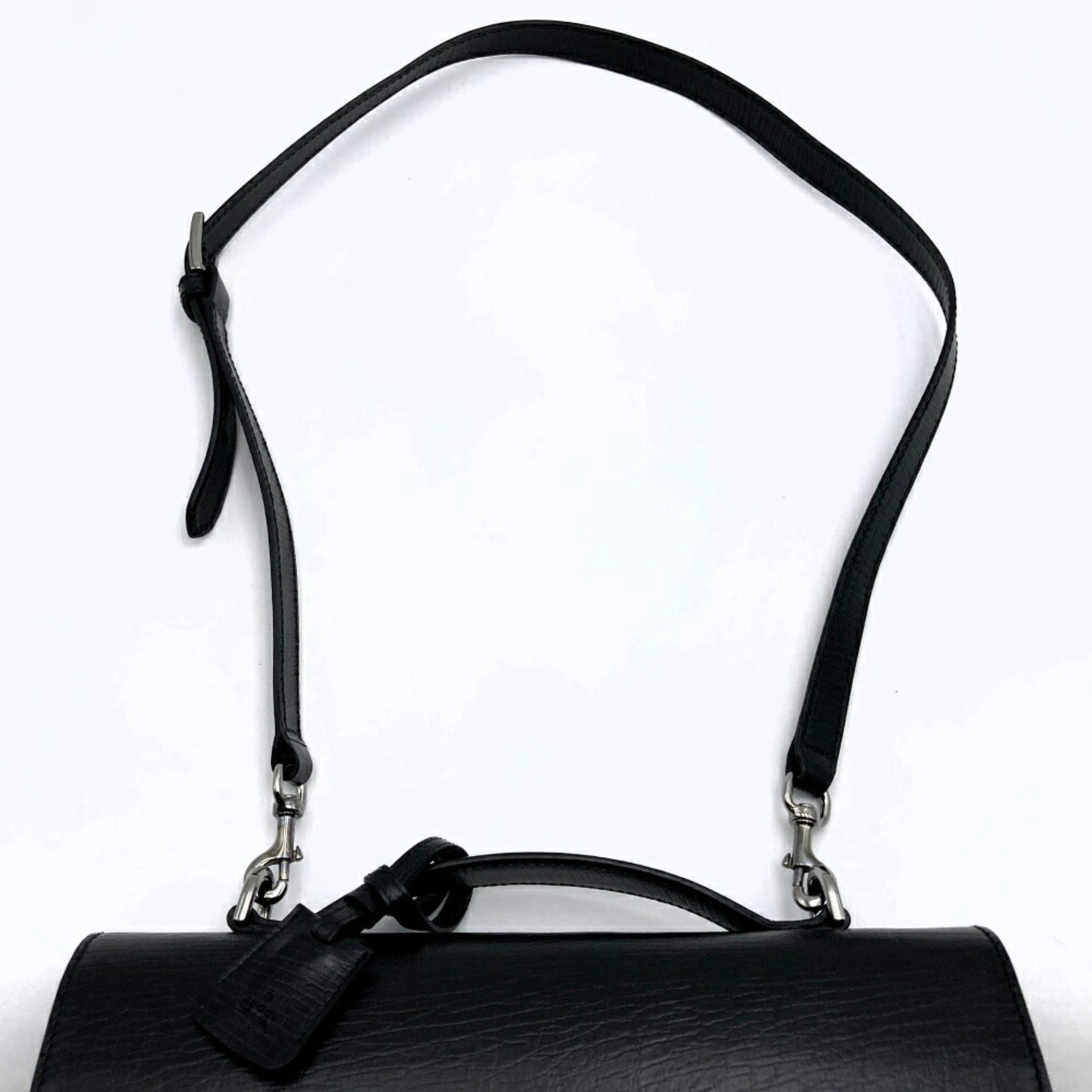 Gucci Black Leather Shoulder Bag