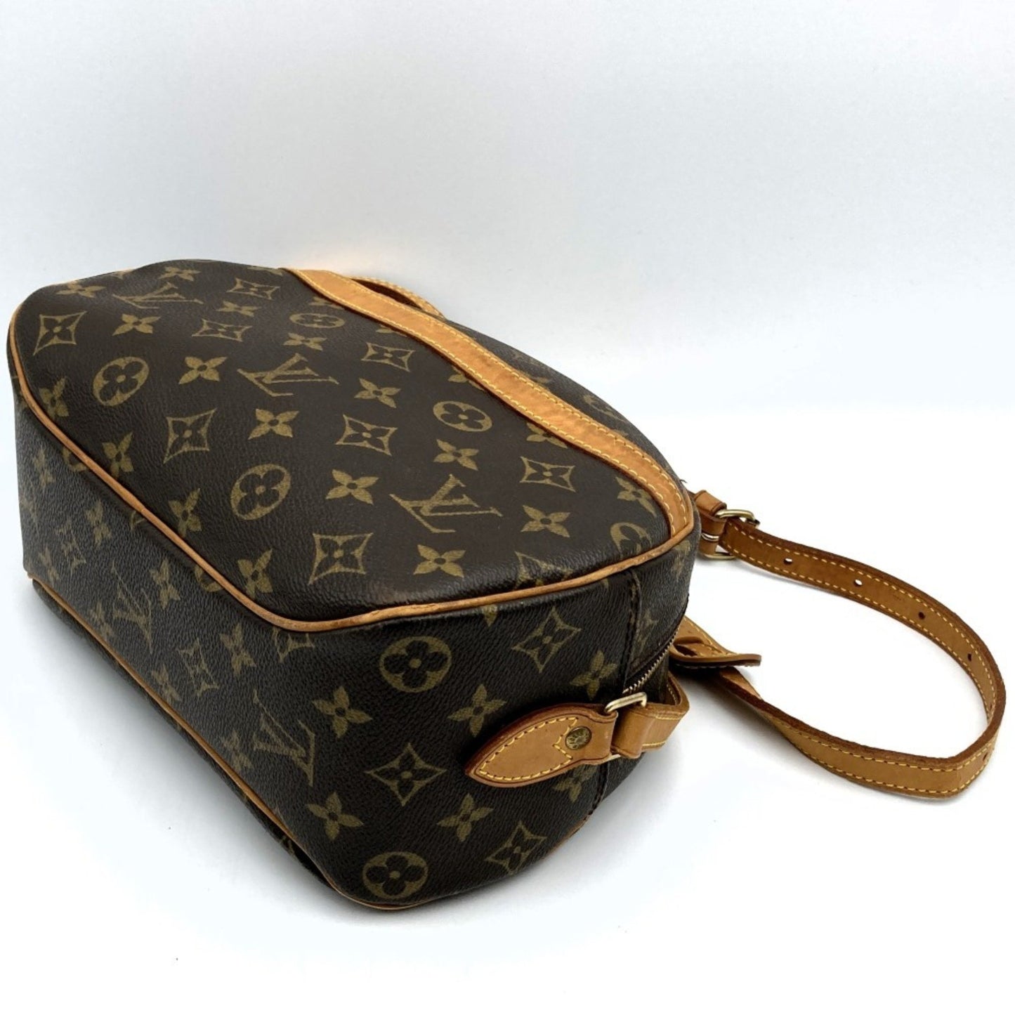 Louis Vuitton Blois Brown Canvas Shoulder Bag