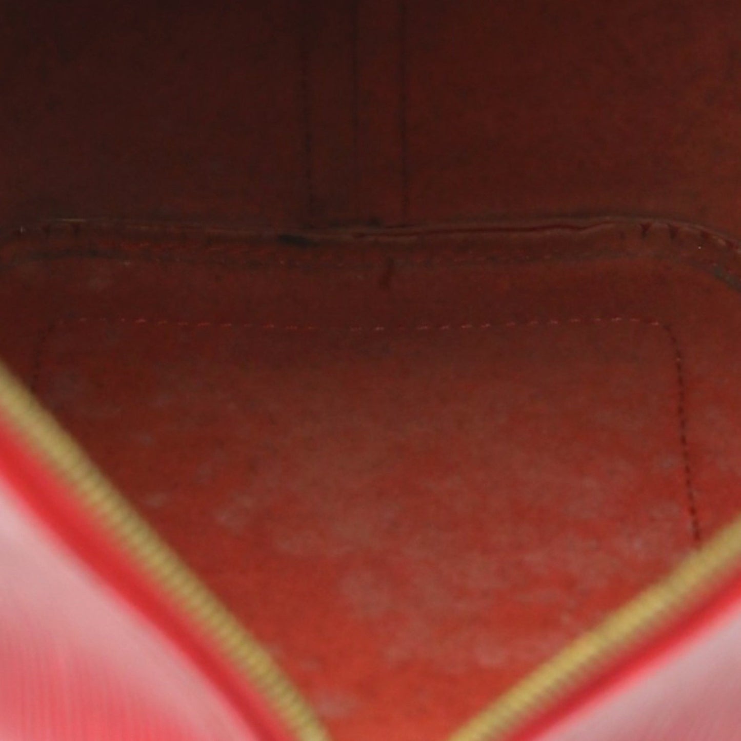 Louis Vuitton Speedy 25 Red Leather Hand Bag