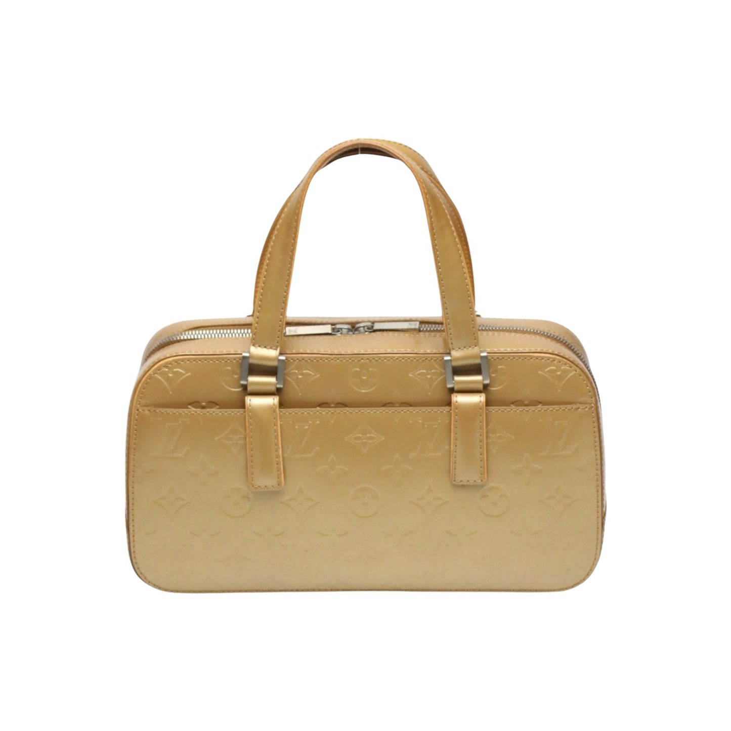 Louis Vuitton Shelton Brown Leather Hand Bag