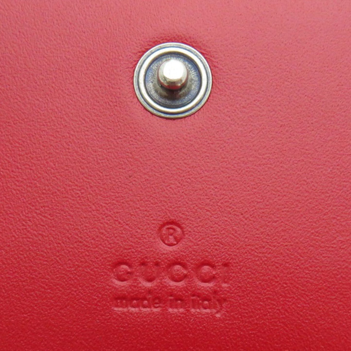 Gucci -- Red Leather Wallet Accessories