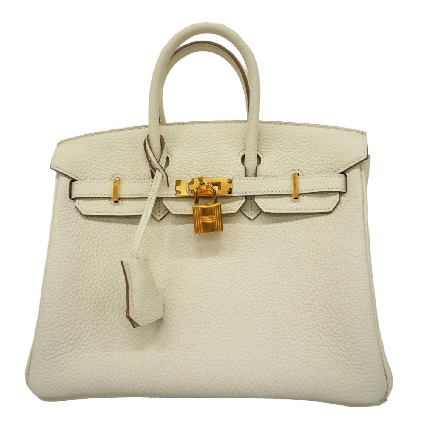 Hermès Birkin 25 Beige Leather Hand Bag