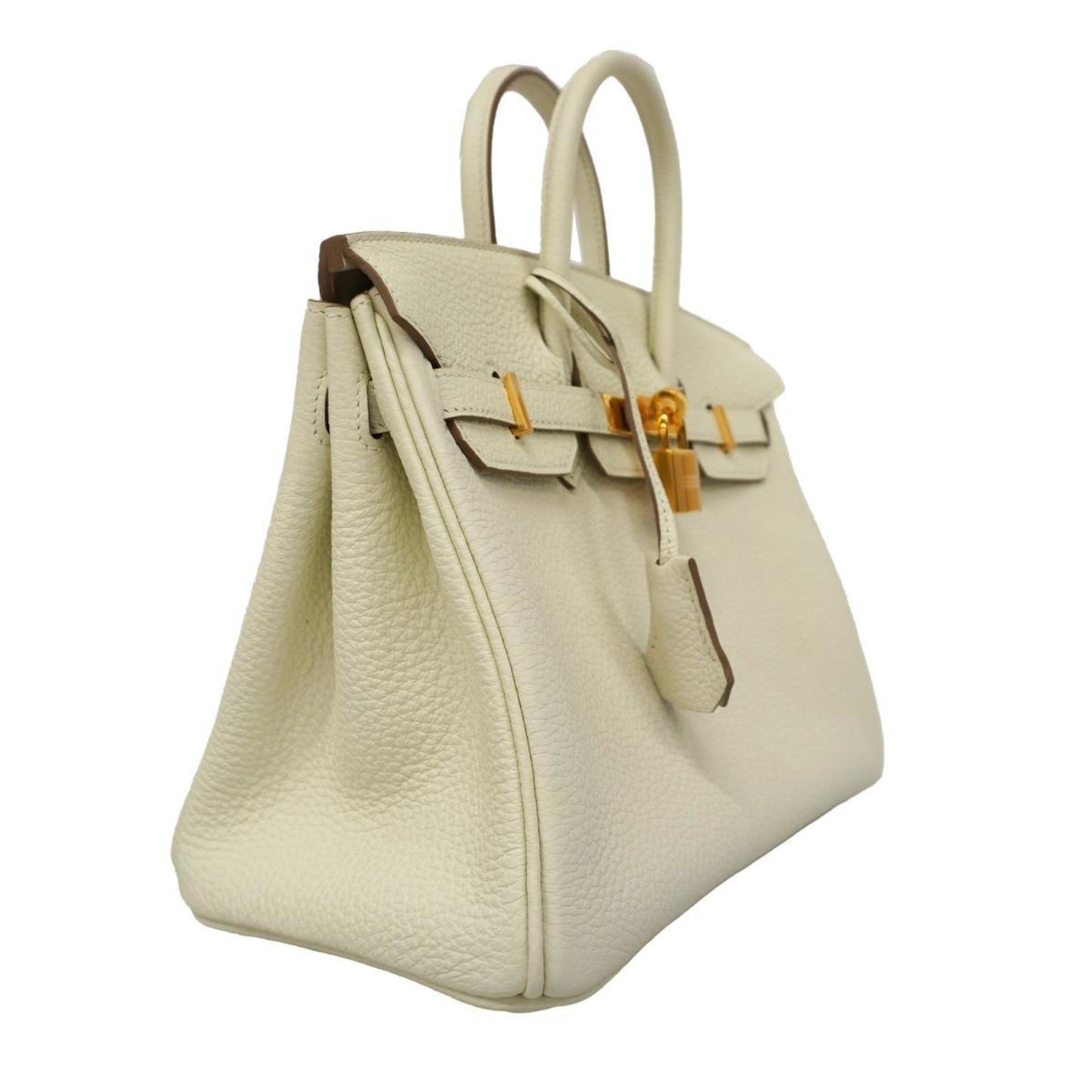 Hermès Birkin 25 Beige Leather Hand Bag