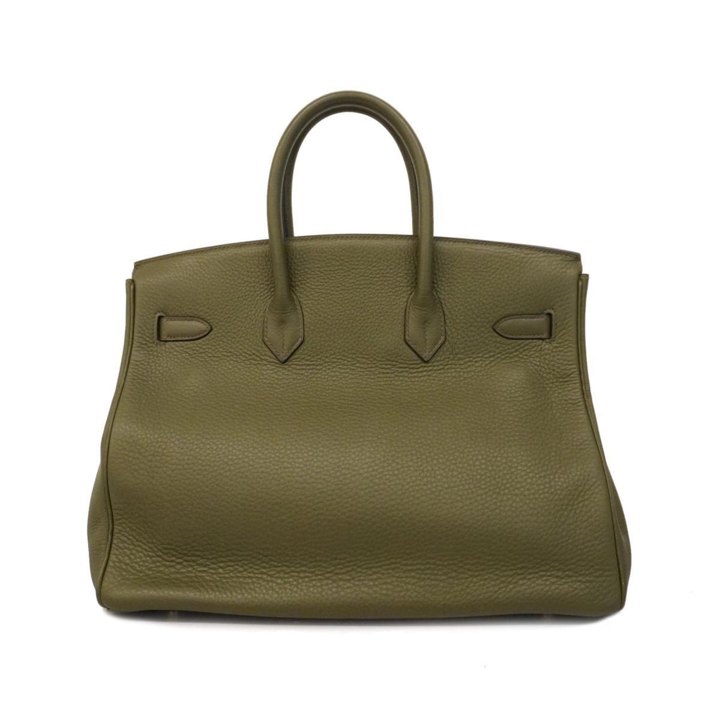 Hermès Birkin 35 Khaki Leather Hand Bag