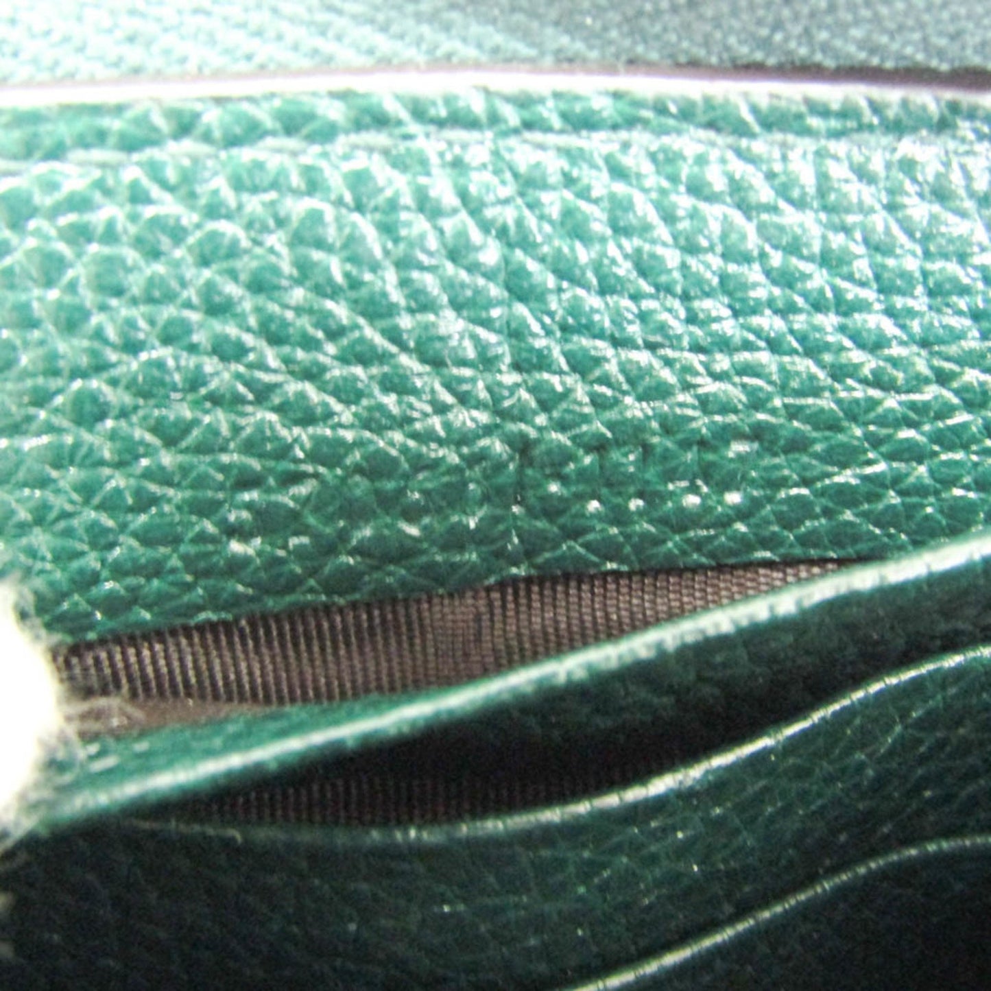 Gucci Zumi Green Leather Wallet Accessories