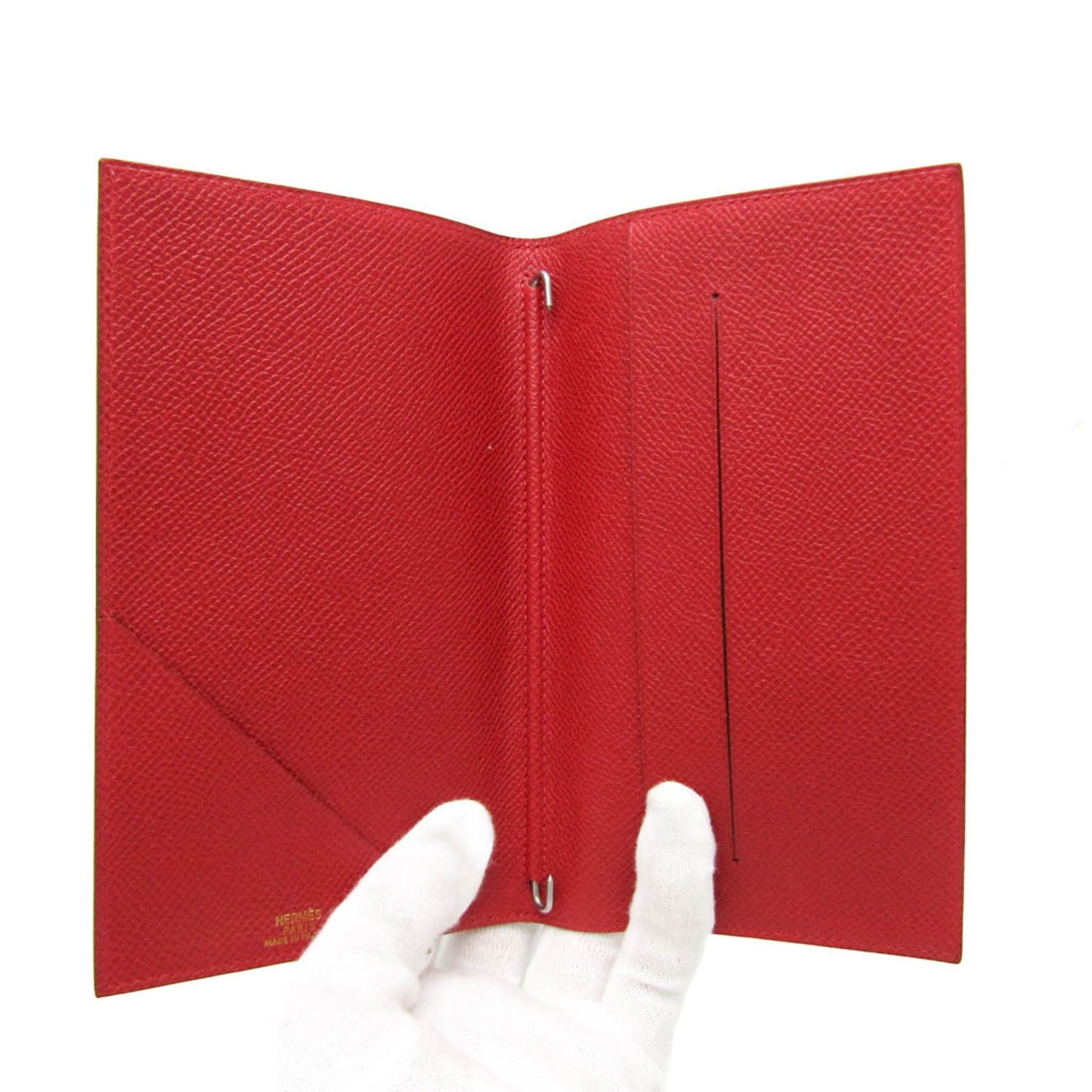 Hermès Vision Red Leather Wallet Accessories