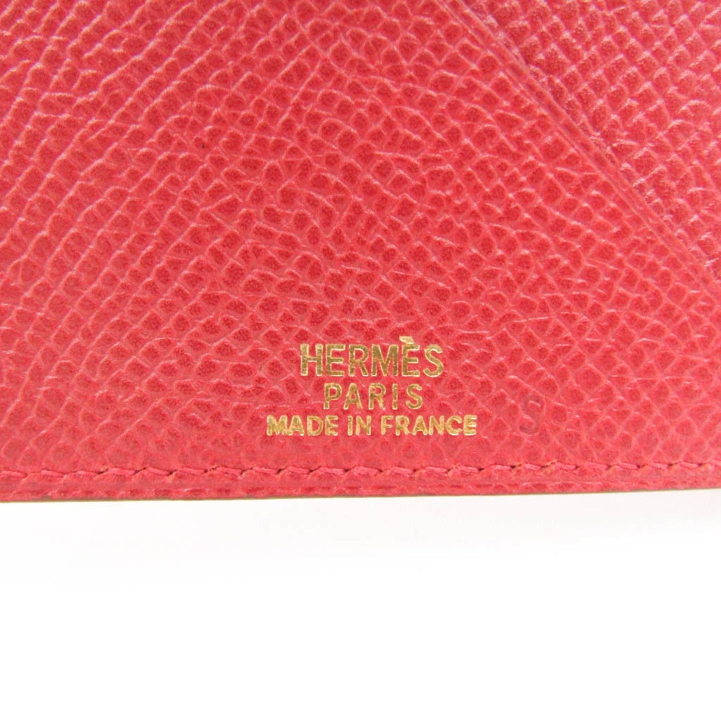 Hermès Vision Red Leather Wallet Accessories