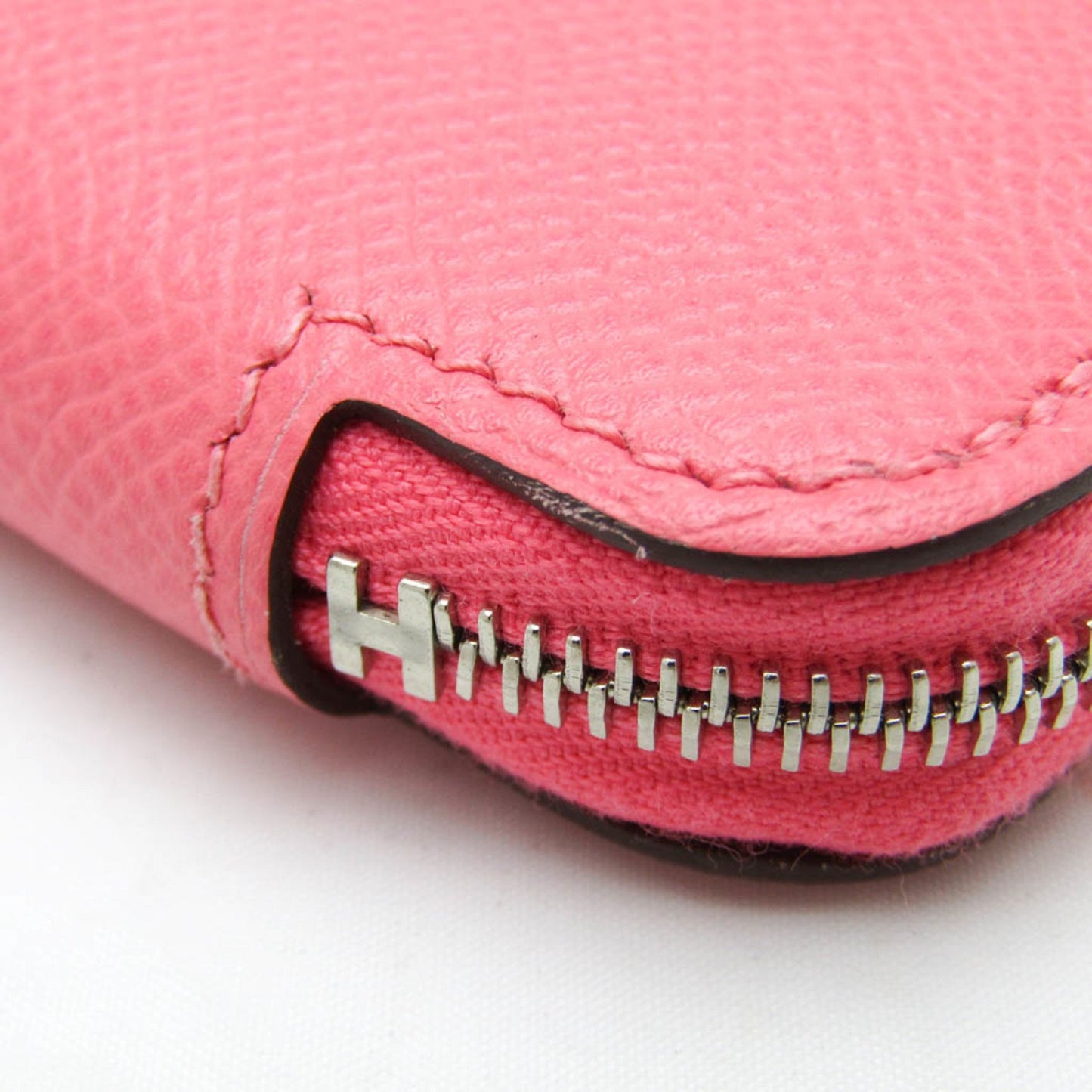 Hermès Silk'In Pink Leather Wallet Accessories