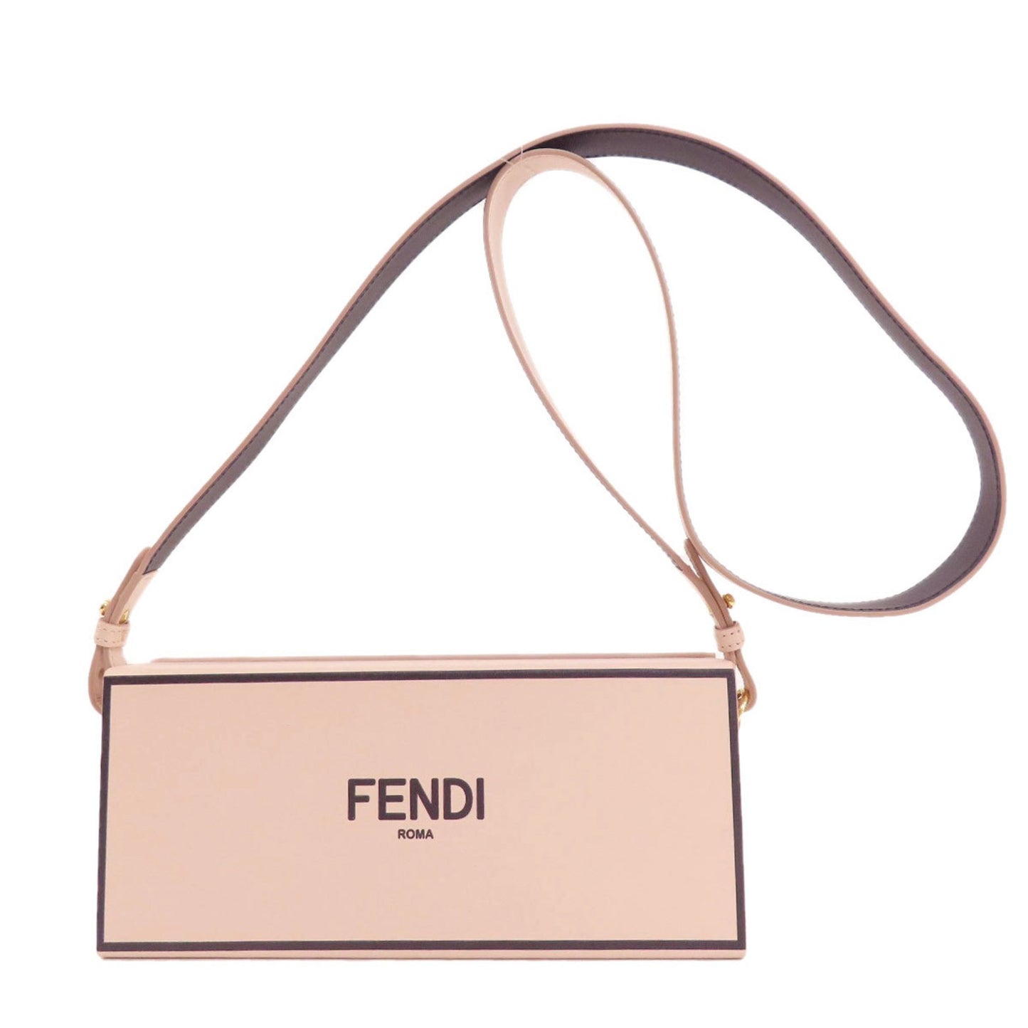 Fendi -- Pink Leather Shoulder Bag